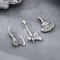 Vintage Personalized Thor's Hammer Accessories Nordic Viking Guide Rune Skull Axe Stainless Steel Men's Pendant