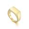 Stainless Steel Jewelry Men's Fashionable Glossy Engraved Ring