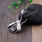 Stainless Steel Jewelry Men's Mechanical Gear Beetle Pendant Necklace