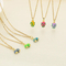 Personalized Mini Dopamine Fruit Series Necklace Dragon Cherry Stainless Steel Clavicle Chain