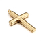 Classic Polished Cross Necklace Stainless Steel Pendant Fashion Unisex Lover Pendant