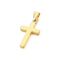 Trendy Minimalist Multi-Size Polished Cross Pendant Hiphop Punk Stainless Steel Jewelry Wholesale