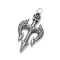 Cross Border Domineering Sea God Trident Dry Pendant Retro Magic Mandela Grass Sword Stainless Steel Men's Pendant Accessory