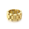 European American Watch Chain Hip Hop Stainless Steel Ring Men Women Minimalist Jewelry