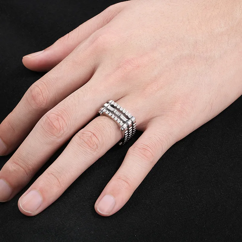 Stainless Steel Jewelry Fashion Ring Suitable for Daily Wear