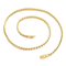 Simple and Hipster Twist Chain Necklace, Versatile and Fashionable, Personalized Vacuum Plated 18K Stainless Steel Men's Necklace with Dragon Bone Chain