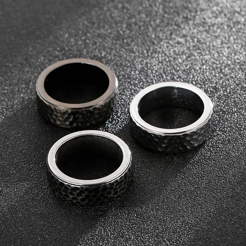 Personalized Punk Style Ring Stainless Steel Men's Jewelry
