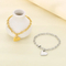 Fashion Ins Heart Pendant O-Chain Bracelet Personalized Minimalist Love Stainless Steel Bracelet