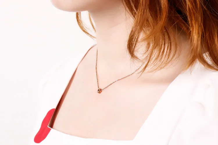 Korean Minimalist Cat Paw Print Necklace Stainless Steel Jewelry Bracelet Ring