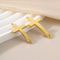 DIY Jewelry Fashion Accessories Simple Smooth Cross Pendant