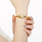 Stainless Steel Bangle with Butterfly Element Jewelry Suitable for Daily Wear