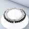 Handmade DIY Double-Layer Bracelet Punk Fashion Stainless Steel Men's Bracelet Accessories