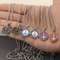 Couple Necklace, Stainless Steel Sailing Ship Anchor, Starry Sea Compass, Male Pendant, Personalized Niche Compass Design, Sweater Chain