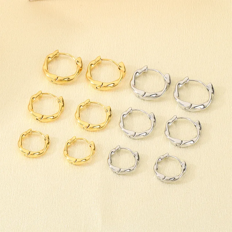 Stainless Steel Fashionable Jewelry Women's Earrings Suitable for Daily Wear