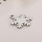 Fashionable Hexagonal Snowflake Exquisite Small Pendant Christmas DIY Accessory
