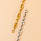 New Electroplated Stainless Steel Bracelet and Necklace Set for Women