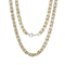 Hip-Hop Domineering Motorcycle Chain Men's Byzantine Circular Chain Stainless Steel Necklace