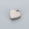 Stainless Steel Heart-Shaped DIY Jewelry Accessories Rhinestone Holder