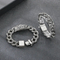 Fashion Trendy Retro Jewelry Religious Cross Stainless Steel Bracelet