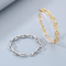 Minimalist Ins Style Stainless Steel Multi Style Pig Nose Chain Unisex Bracelet