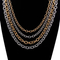Minimalist Stainless Steel Ot Clasp Chain O-Chain Stainless Steel Bracelet Necklace Jewelry Set