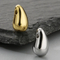Stainless Steel Fashion Compact Water Droplet DIY Necklace Pendant Accessories