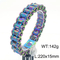 Personalized Trendy European and American Hip Hop Stainless Steel Men's Bicycle Chain Motorcycle Chain Bracelet Jewelry