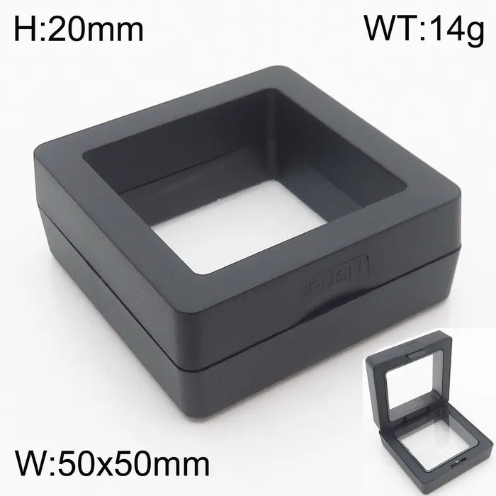 Transparent Pet Dustproof and Scratch Resistant Shell Packaging Box Wholesale Jewelry Gift Box