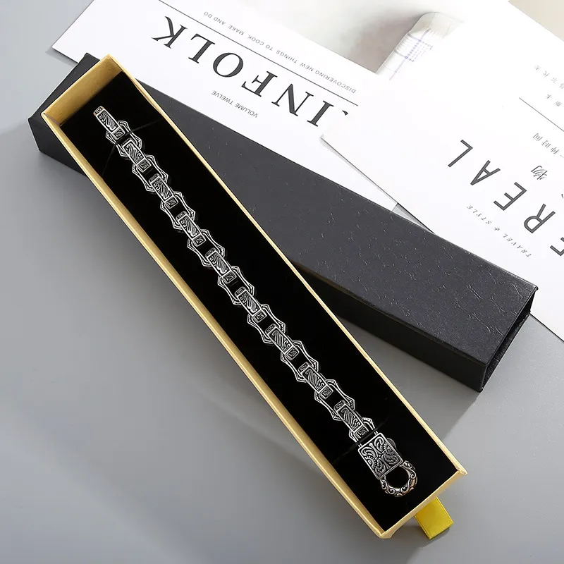 Atmospheric Drawer Box Jewelry Packaging Box Bracelet Necklace Pendant Jewelry Transparent Protective Film Jewelry Packaging Box