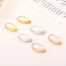 Women's Fashion Stainless Steel Earrings, High-End Design, Irregular Teardrop Stud Earrings, Versatile Geometric Earrings