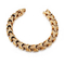 Trendy Dragon Bone Jewelry Bracelet Necklace Men's Stainless Steel Jewelry Set