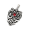 Aggressive Old Born Xiao Long Necklace China-Chic Antique Double Dragons Playing with Beads and Diamond Sword Stainless Steel Men's Pendant