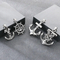 Dark Retro Navigation Rudder Pendant Punk Retro Cross Skull Anchor Stainless Steel Men's Pendant