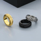 Fashion Retro Stainless Steel Creative Nordic Viking Rune Rotatable Ring Jewelry Wholesale