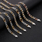 Stainless Steel Trendy Jewelry, European and American Minimalist Fashionable Personalized Nk Chain Men's Necklace Accessory