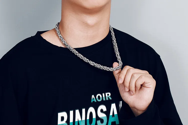 Stainless Steel Jewelry Chain Necklace Suitable for Daily Wear