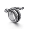 Retro Jewelry Punk Ring Cobra Snake Design Men's Finger Jewelry Ring
