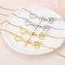New Creative Heart-Shaped Cute Cat Paw Stainless Steel Necklace and Bracelet Jewelry Sets