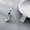 Trendy Canvas Shoes Hip Hop Nightclub Full Diamond Submachine Gun Mai Sui Wu Shi Pai Stainless Steel Men's Pendant