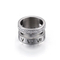 Personality Roman Numeral Diamond-Embedded Stainless Steel Ring Men Women Wholesale