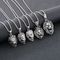 Mighty Hip Hop Zircon Jungle King Lion Head Stainless Steel Men's Pendant