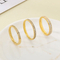 Luxurious Stainless Steel Ring for Women with Single Row of Diamond-Set Stainless Steel Band