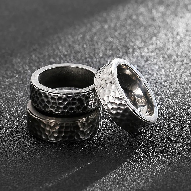 Personalized Punk Style Ring Stainless Steel Men's Jewelry