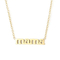 New Stainless Steel Electroplated "Mama" Letter Pendant Necklace for Mother's Day