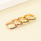 Fashionable Stainless Steel Rhinestone Earrings for Women's Jewelry Suitable for Daily Wear