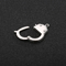 Stainless Steel Jewelry Accessories, Handcuffs Shaped Bracelets, Necklaces, Connecting Buckles