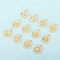 Twelve Constellation Necklace Pendant Stainless Steel Jewelry DIY Accessories