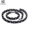 Celebrity-Style Byzantine Bracelet, Personalized Hip-Hop Stainless Steel Domineering Imperial Bracelet for Men, Multiple Specifications