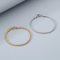 Cross-Border Hot Sale: Fried Dough Twists, Twisted Rope, European and American Style, Simple Stainless Steel Twisted Chain, Men's and Women's Jewelry