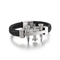 European and American Style Stainless Steel Nails Paired with Leather Bracelets and Jewelry